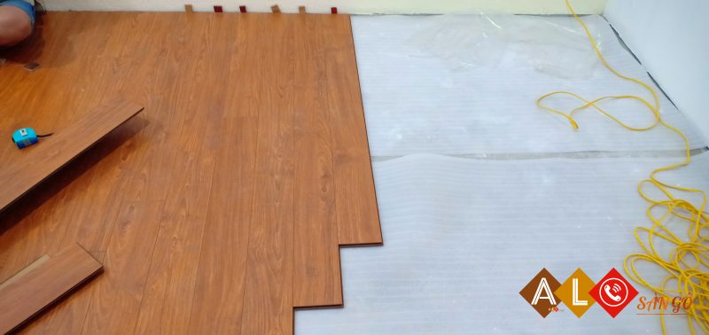 các bước lắp đặt sàn gỗ công nghiệp