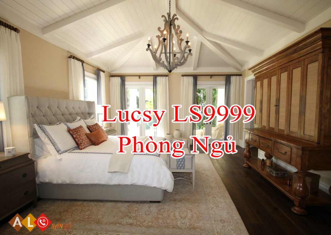 Sàn gỗ Lucsy LS9999 cho phòng ngủ